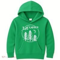 Happy Camper Nature Kids Hoodie thumb 0