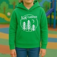 Happy Camper Nature Kids Hoodie thumb 3
