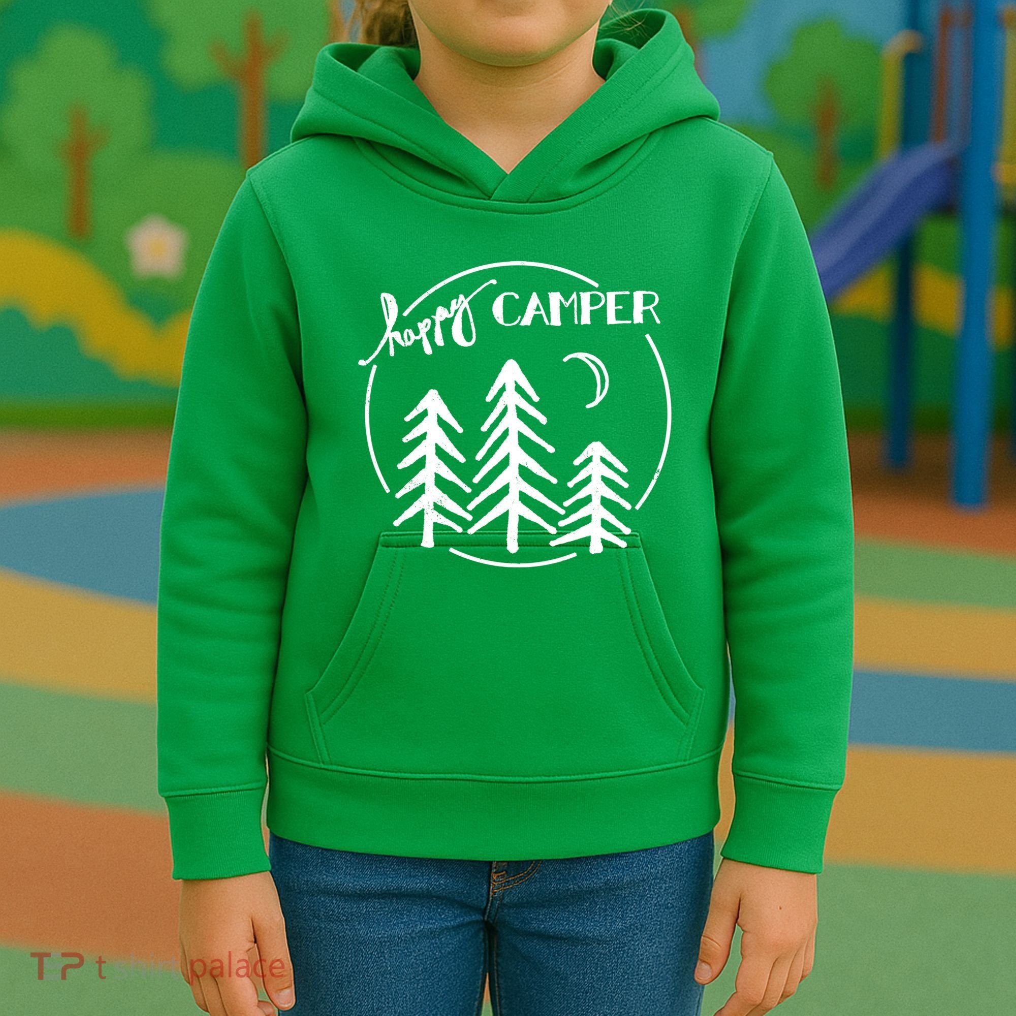 Happy Camper Nature Kids Hoodie