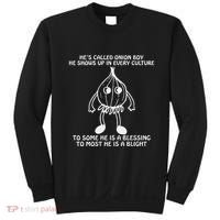 He’S Called Onion Boy He Shows Up In Every Culture Sweatshirt thumb 0