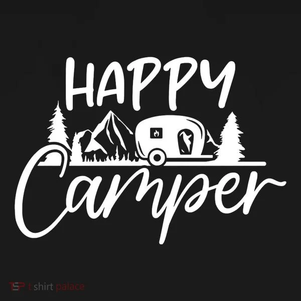 Happy Camper Outdoors Nature Bucket Hat