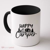 Happy Camper Outdoors Nature Coffee Mug thumb 0