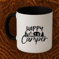Happy Camper Outdoors Nature Coffee Mug thumb 2