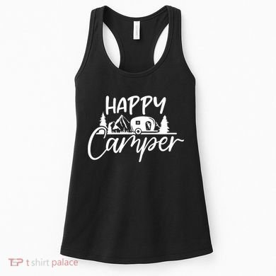 Happy Camper Outdoors Nature Women's Tank Top