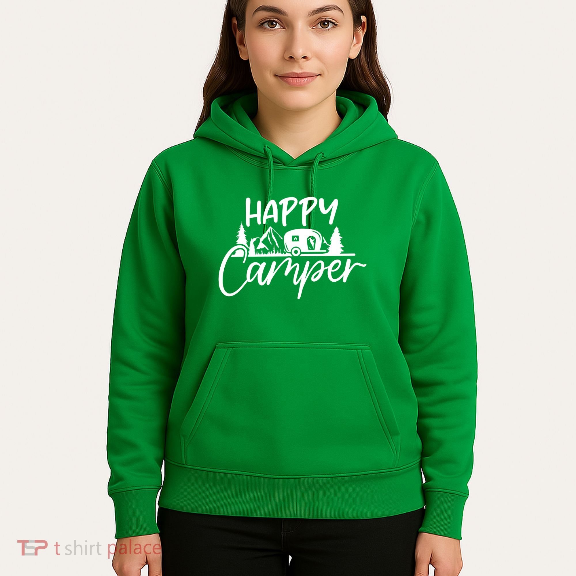 Happy Camper Outdoors Nature Hoodie