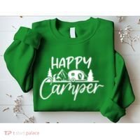 Happy Camper Outdoors Nature Sweatshirt thumb 2