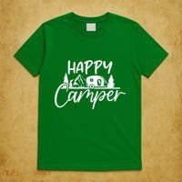 Happy Camper Outdoors Nature T-Shirt thumb 5
