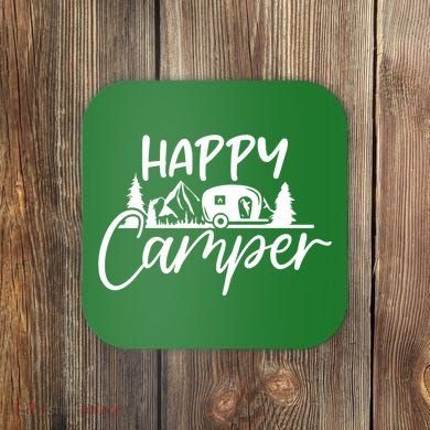 Happy Camper Outdoors Nature Coaster