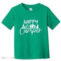Happy Camper Outdoors Nature Toddler T-Shirt thumb 0