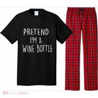 Halloween Costume Pretend I'm A Wine Bottle Simple Easy Pajama Set thumb 0