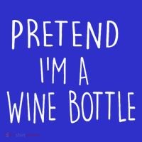 Halloween Costume Pretend I'm A Wine Bottle Simple Easy Tank Top thumb 6
