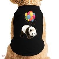 Happy Celebration Panda Balloon Doggie Tank thumb 0