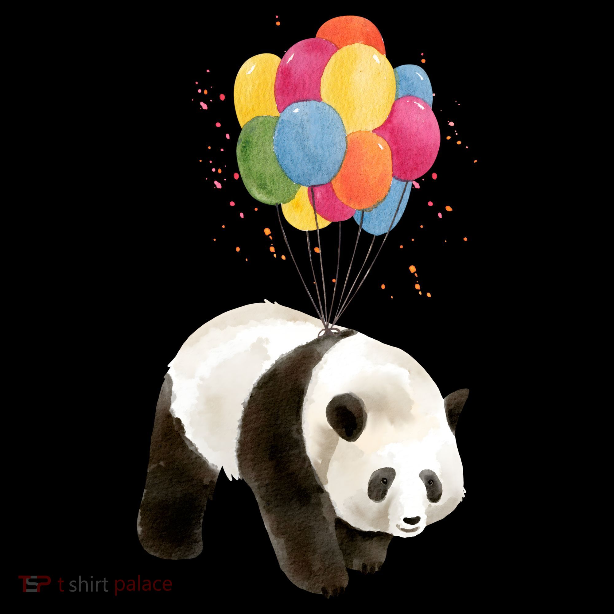 Happy Celebration Panda Balloon Coffee Mug
