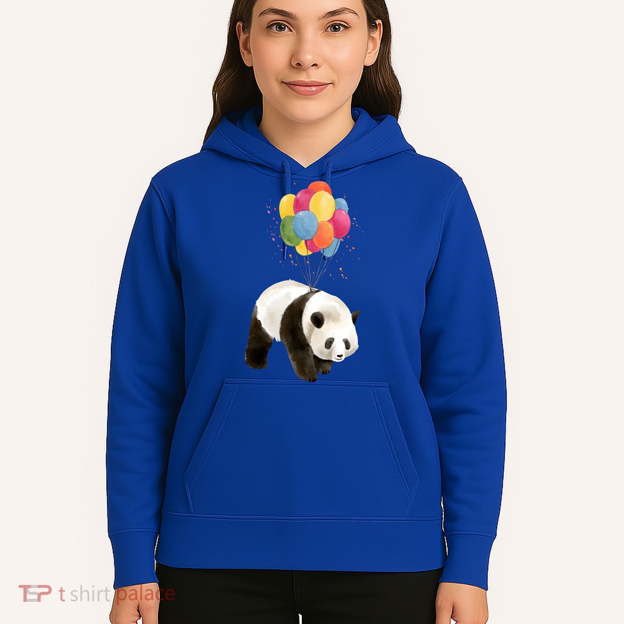 Happy Celebration Panda Balloon Hoodie