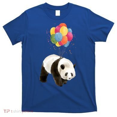 Happy Celebration Panda Balloon T-Shirt