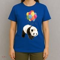 Happy Celebration Panda Balloon T-Shirt thumb 4