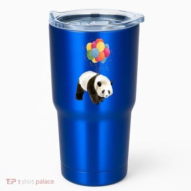 Happy Celebration Panda Balloon Tumbler