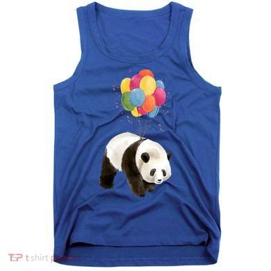 Happy Celebration Panda Balloon Tank Top