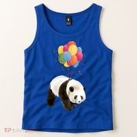 Happy Celebration Panda Balloon Tank Top thumb 2