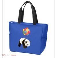Happy Celebration Panda Balloon Tote Bag thumb 3