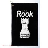 Halloween Chess Piece The Rook Matching Costume Golf Towel thumb 0