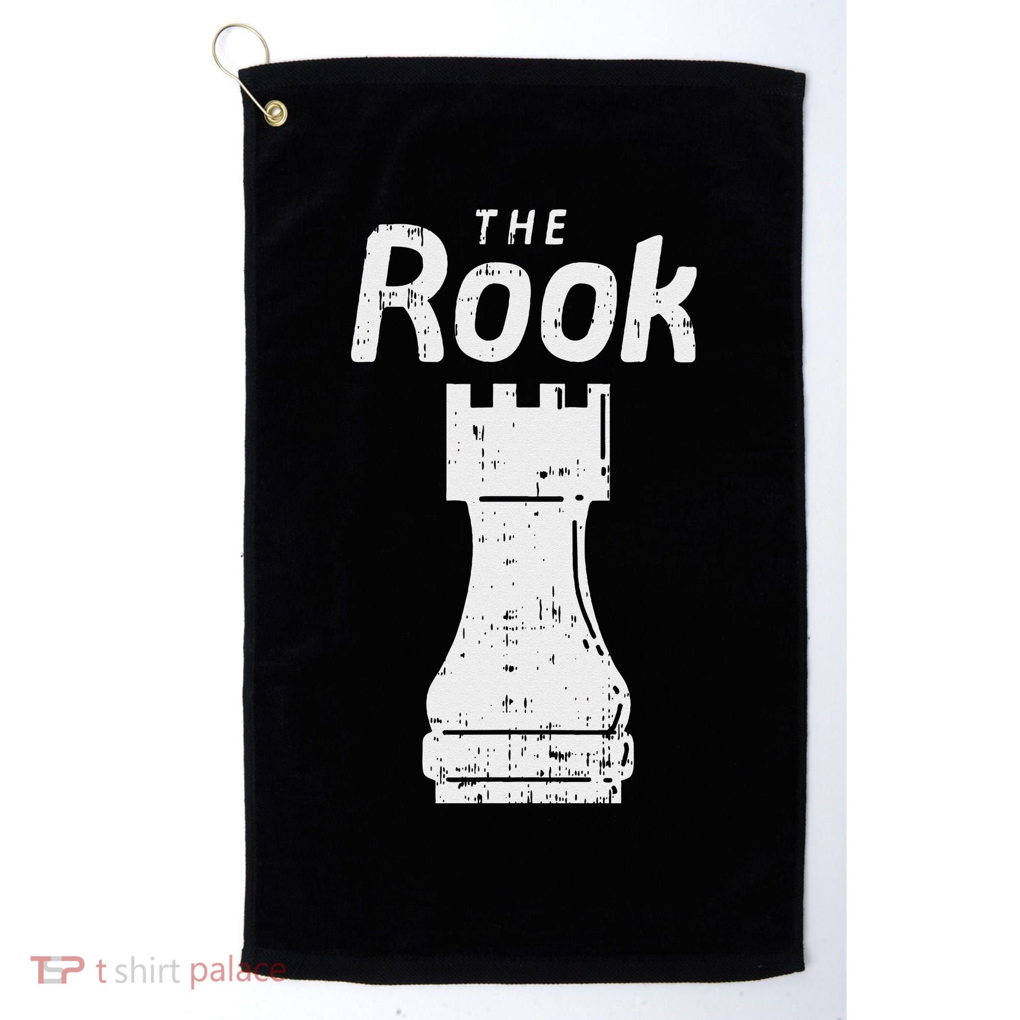 Halloween Chess Piece The Rook Matching Costume Golf Towel