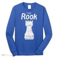 Halloween Chess Piece The Rook Matching Costume Long Sleeve Shirt thumb 0
