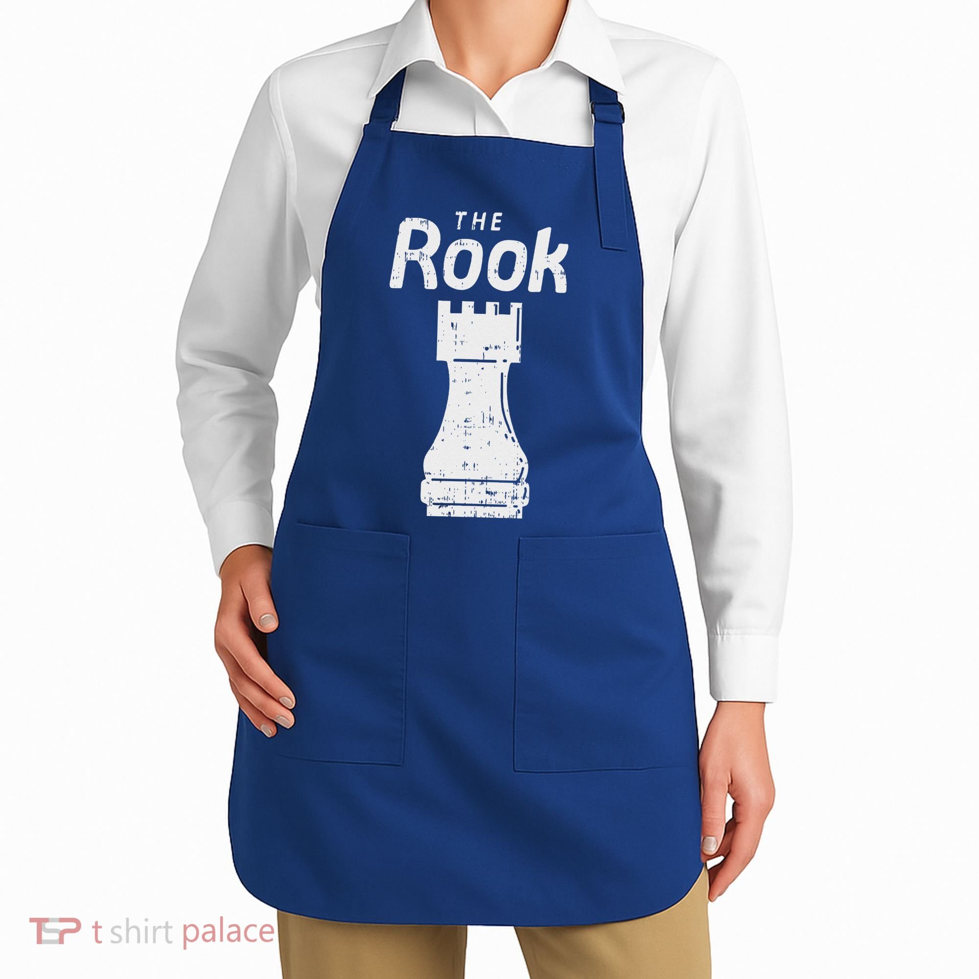 Halloween Chess Piece The Rook Matching Costume Apron