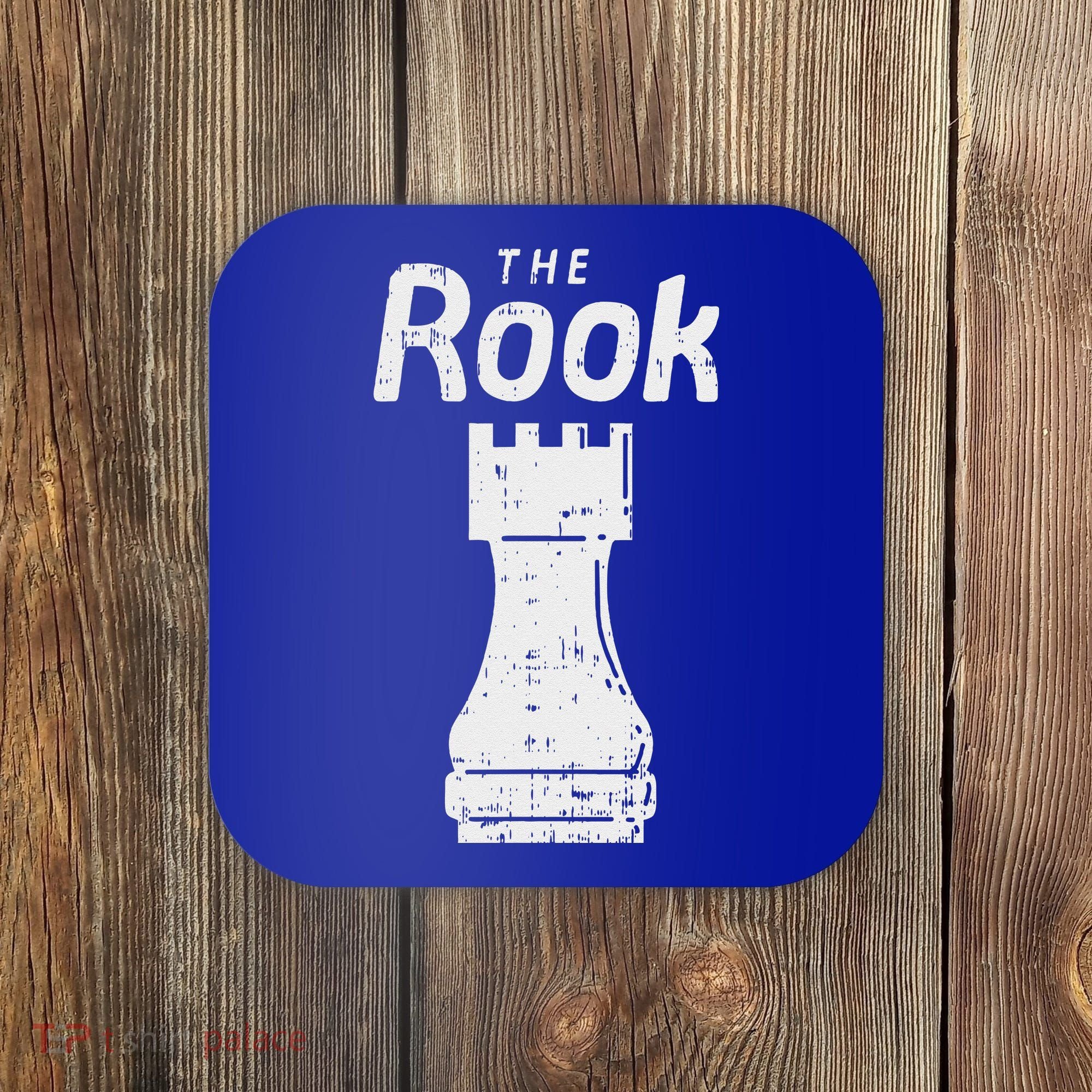 Halloween Chess Piece The Rook Matching Costume Coaster