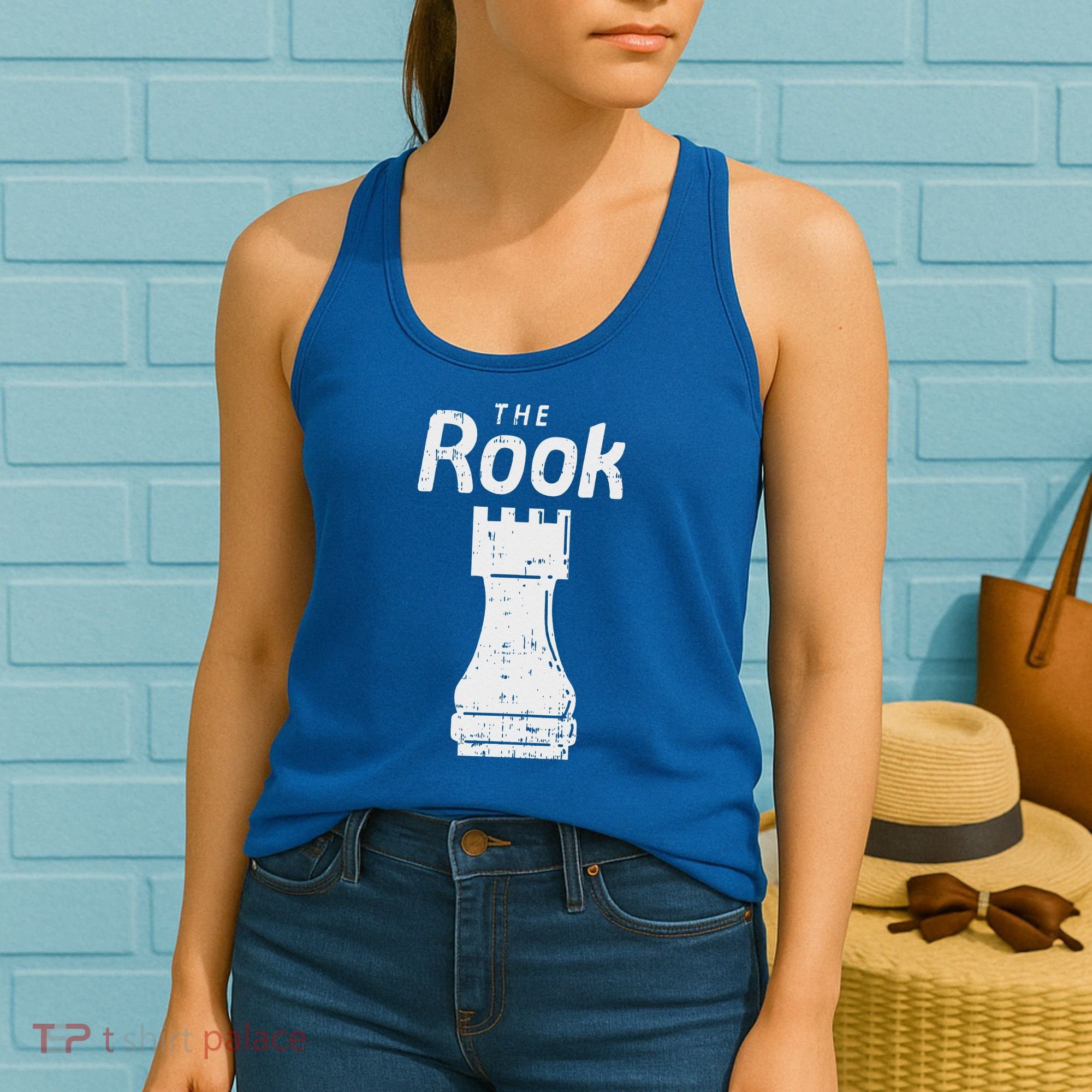 Halloween Chess Piece The Rook Matching Costume Women's Tank Top