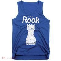 Halloween Chess Piece The Rook Matching Costume Tank Top thumb 0