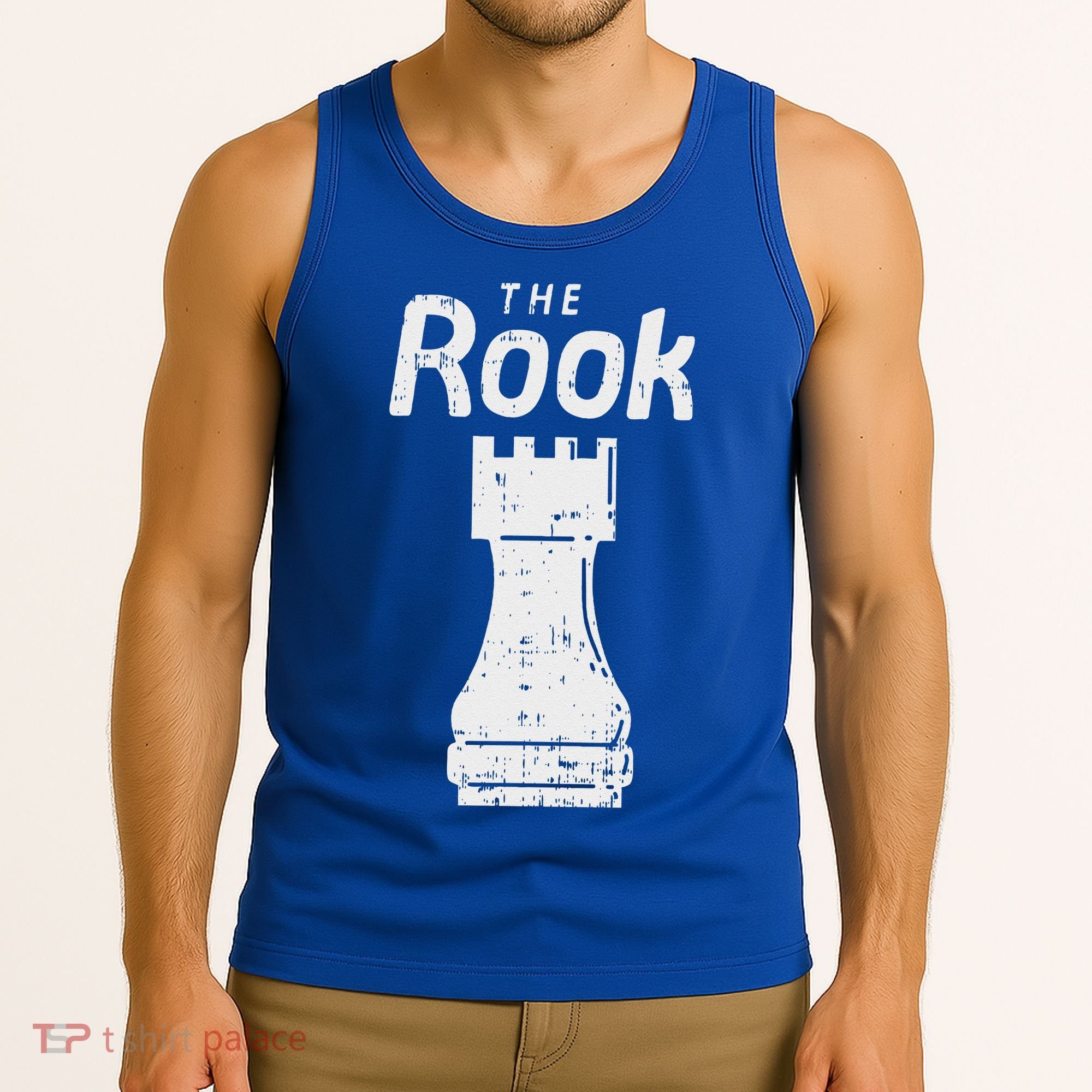 Halloween Chess Piece The Rook Matching Costume Tank Top