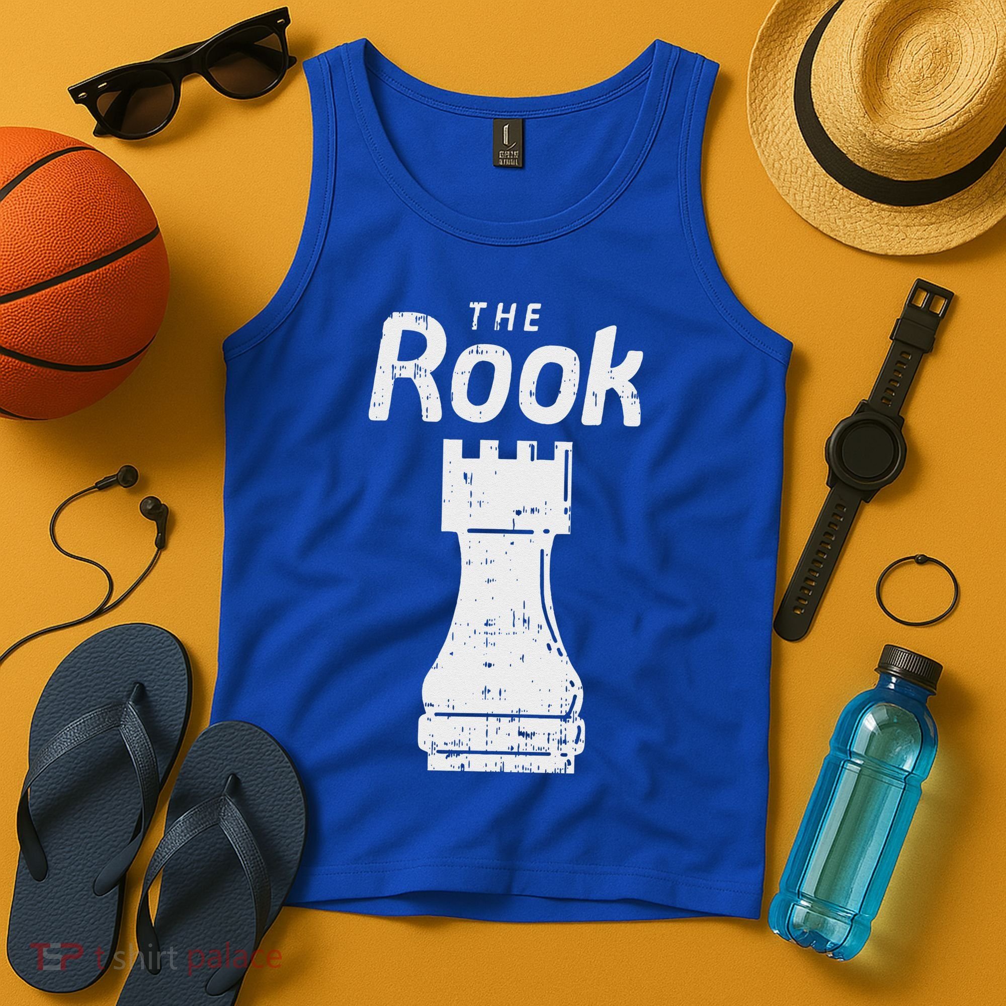 Halloween Chess Piece The Rook Matching Costume Tank Top