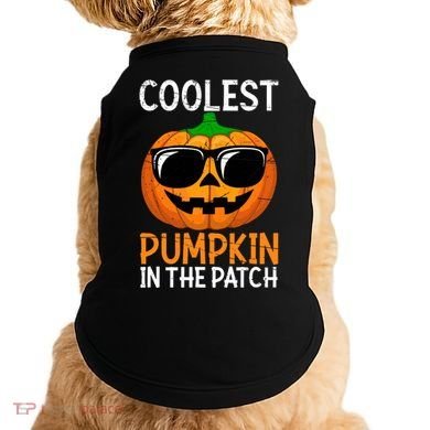 Halloween Coolest Pumpkin In The Patch Doggie Tank