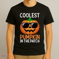 Halloween Coolest Pumpkin In The Patch T-Shirt thumb 3
