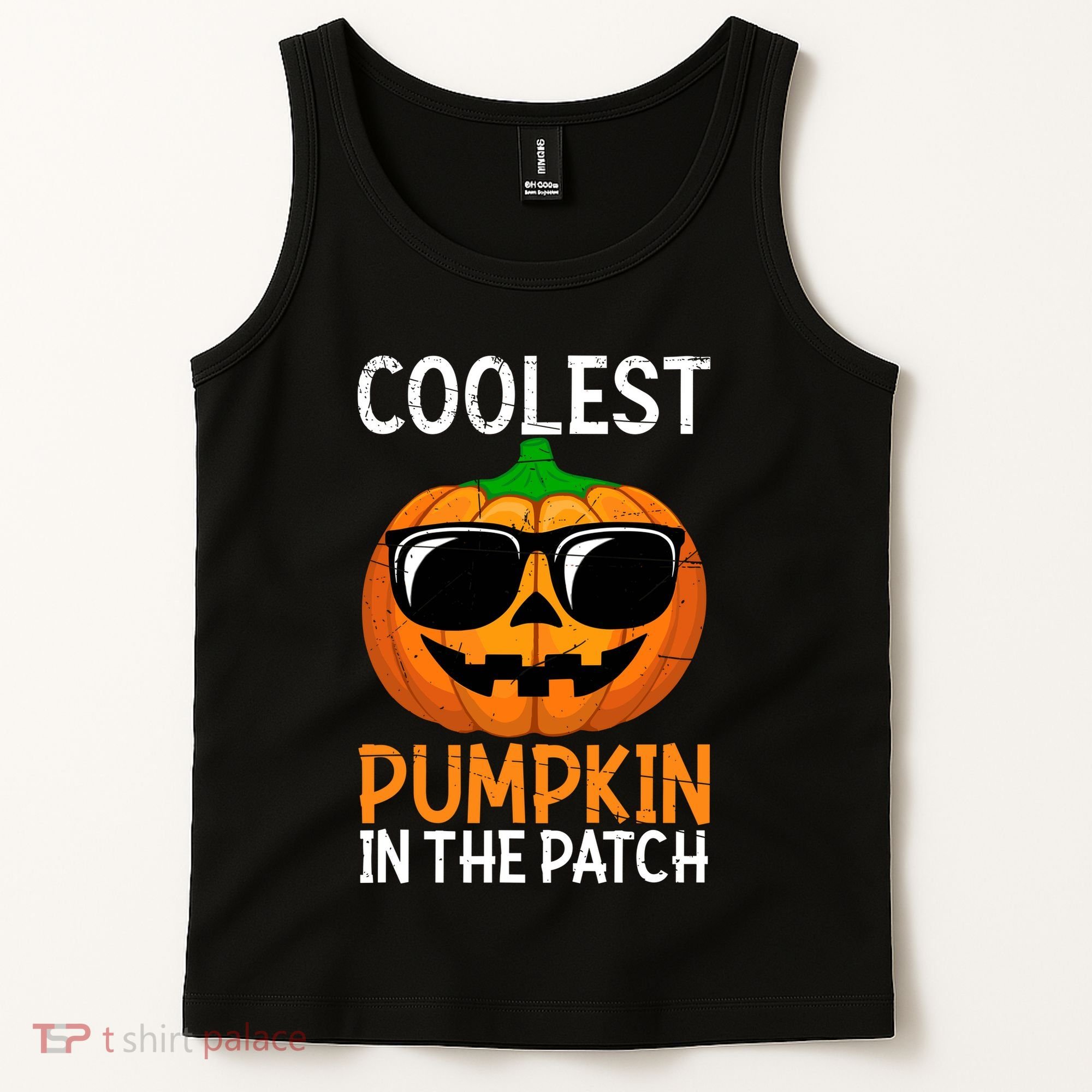 Halloween Coolest Pumpkin In The Patch Tank Top