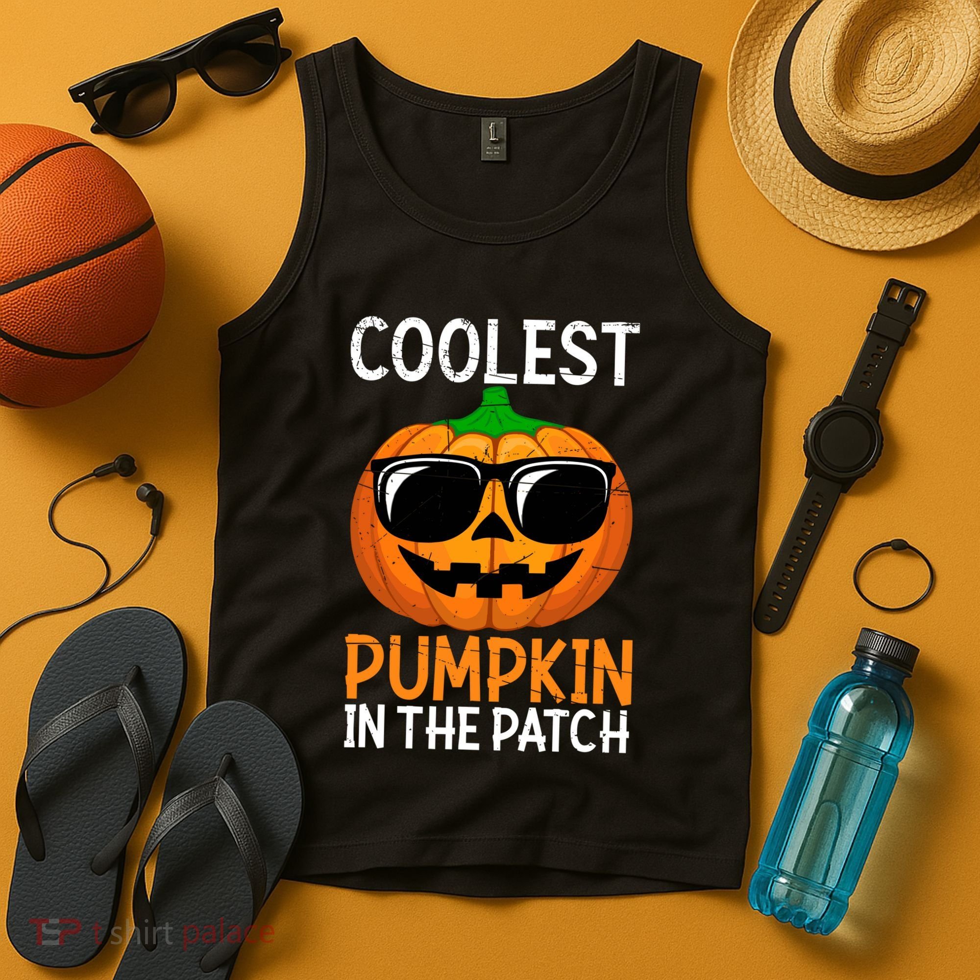 Halloween Coolest Pumpkin In The Patch Tank Top