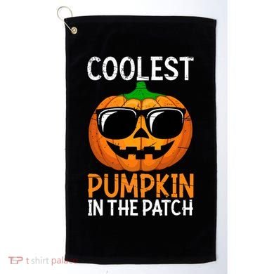 Halloween Coolest Pumpkin In The Patch Golf Towel