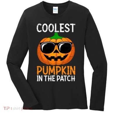 Halloween Coolest Pumpkin In The Patch Women's Long Sleeve Shirt