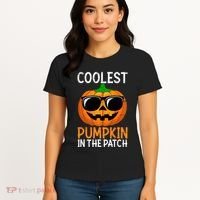 Halloween Coolest Pumpkin In The Patch Women's T-Shirt thumb 4