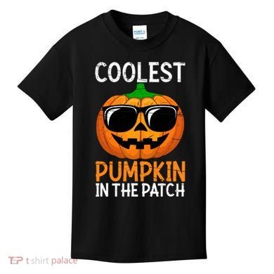 Halloween Coolest Pumpkin In The Patch Kids T-Shirt