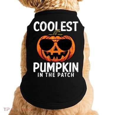 Halloween Coolest Pumpkin In The Patch Doggie Tank