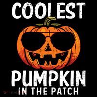 Halloween Coolest Pumpkin In The Patch Doggie Tank thumb 4