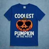 Halloween Coolest Pumpkin In The Patch T-Shirt thumb 5