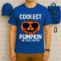 Halloween Coolest Pumpkin In The Patch T-Shirt thumb 6