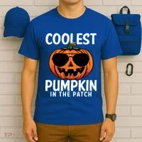 Halloween Coolest Pumpkin In The Patch T-Shirt thumb 6