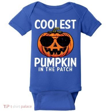 Halloween Coolest Pumpkin In The Patch Baby Bodysuit