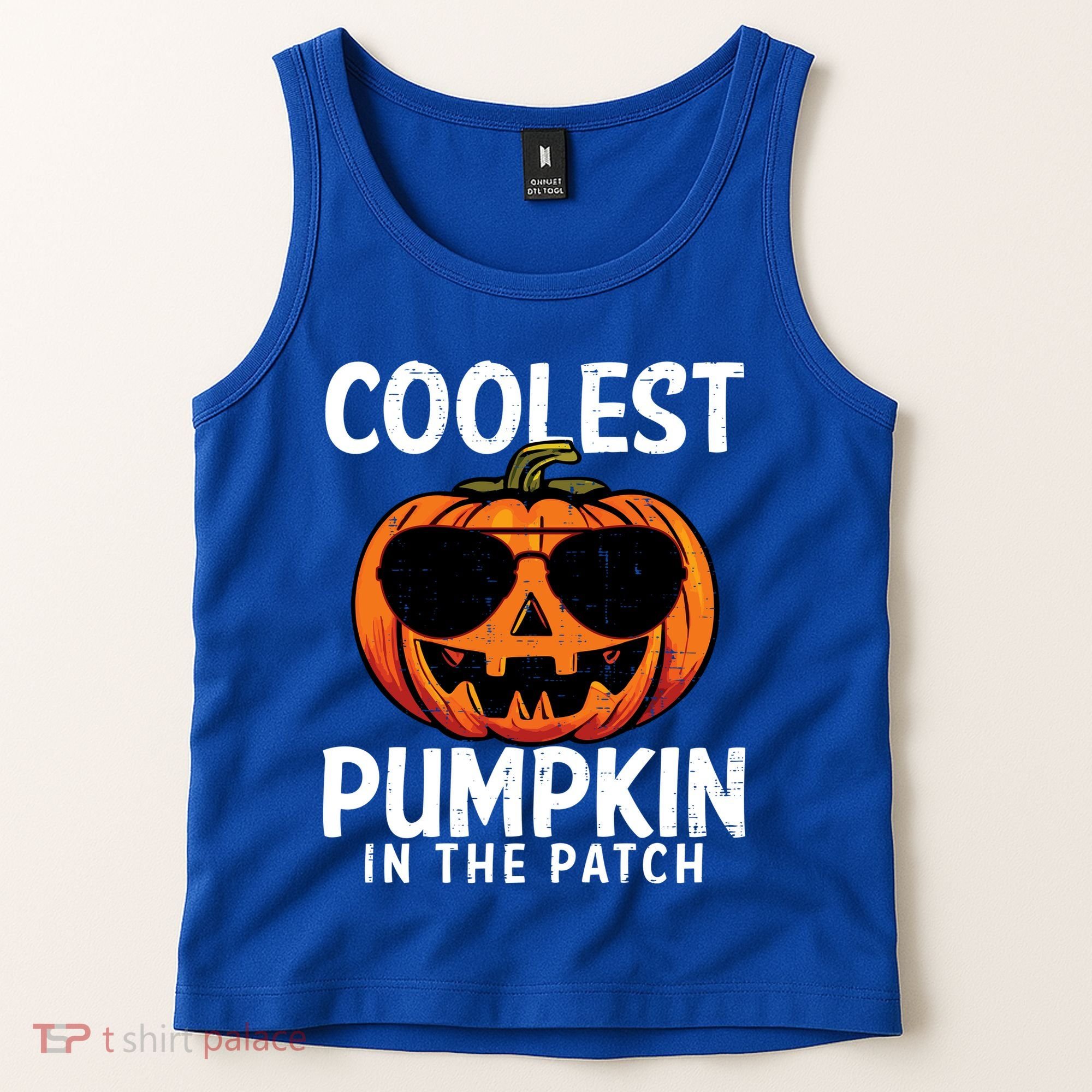 Halloween Coolest Pumpkin In The Patch Tank Top