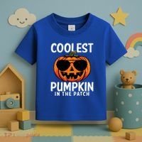 Halloween Coolest Pumpkin In The Patch Toddler T-Shirt thumb 3