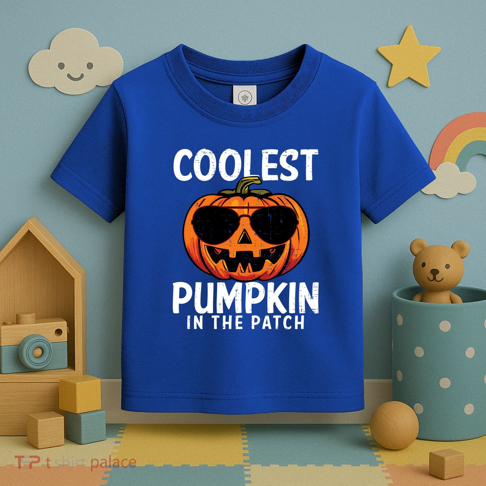 Halloween Coolest Pumpkin In The Patch Toddler T-Shirt